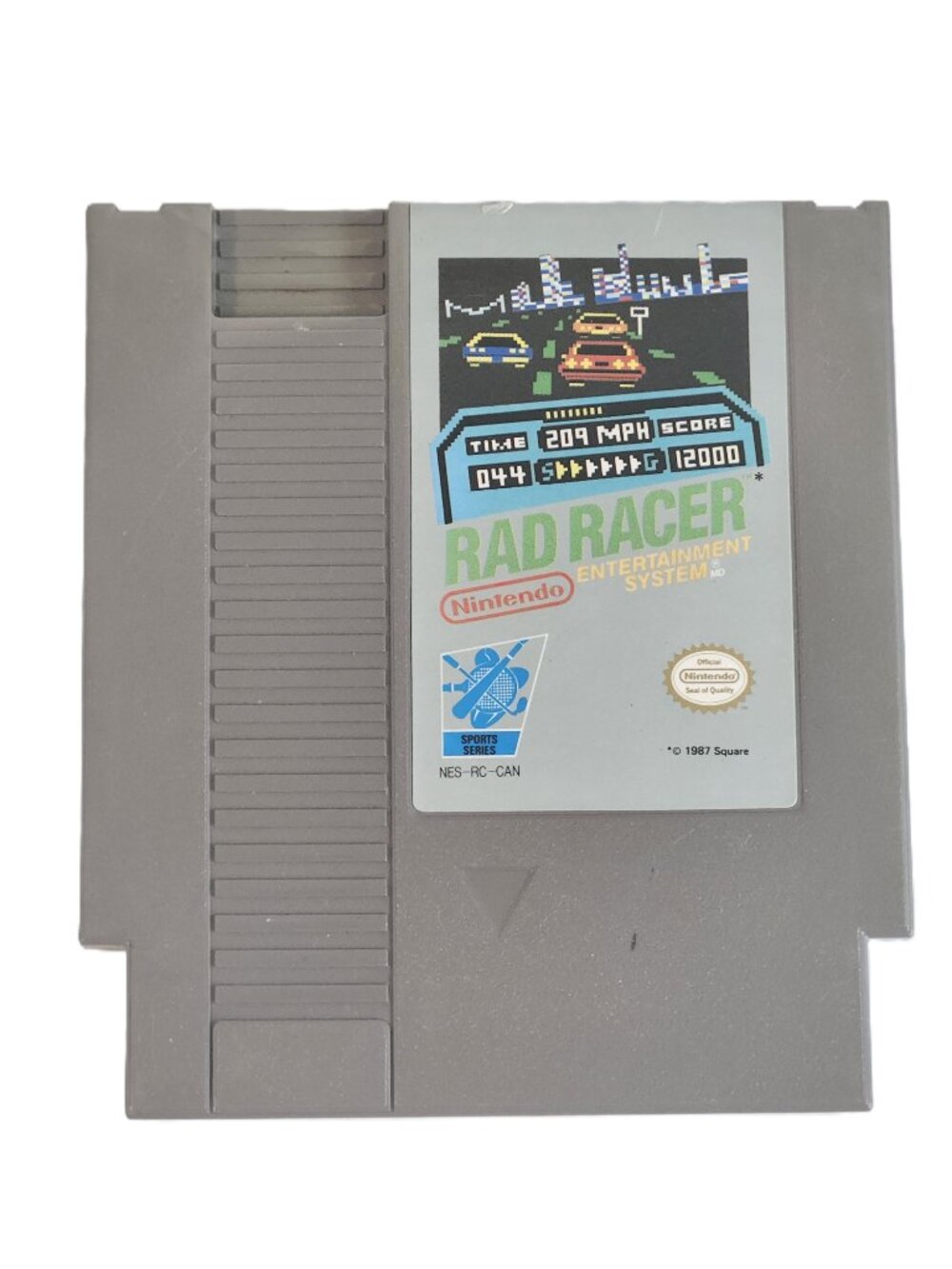 Rad Racer NES – Square 1987 – Canadian Release